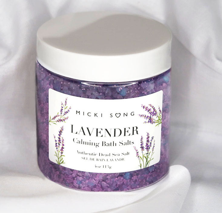 Lavender Bath Salts Micki Song Cosmetics Micki Song Cosmetics