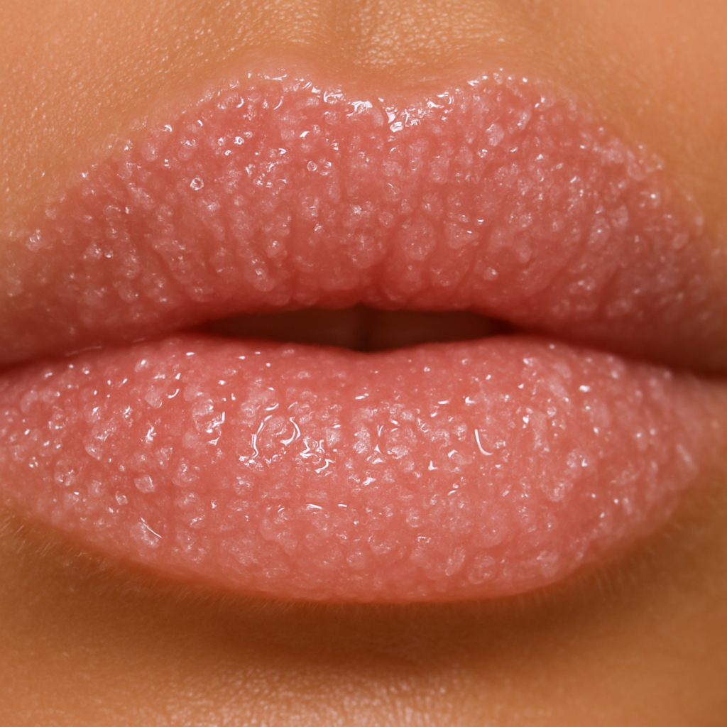 Peppermint Lip Scrub – Exfoliating Sugar Lip Polish for Smooth, Soft Lips