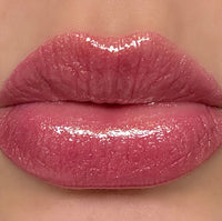 Lip Blush Color Changing pH Activated Lip Gloss – Shimmery Pink with Rose Gold Reflects