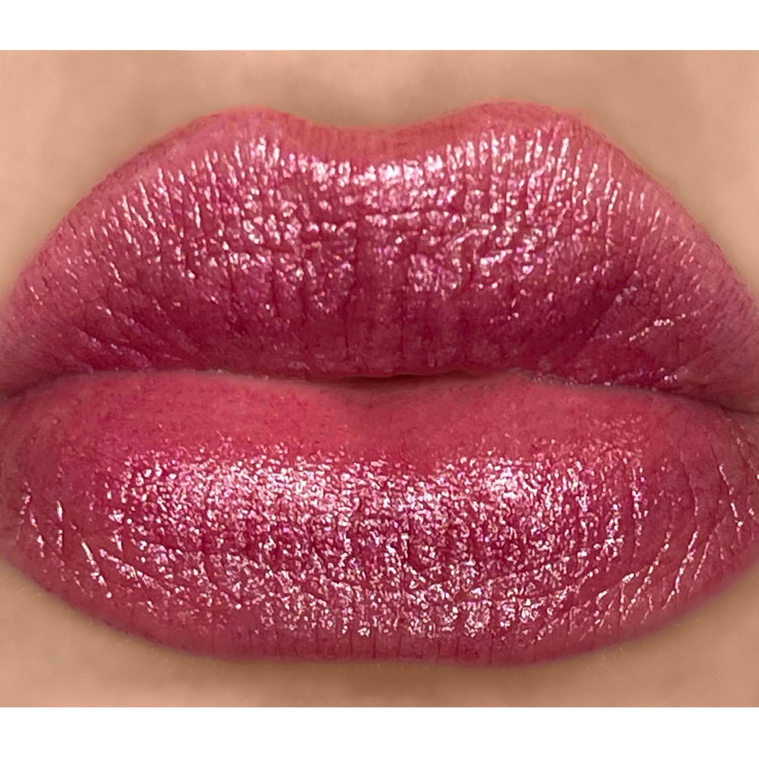 Sugar Plum - Frosted Sheer Pink Pearl Satin Lipstick