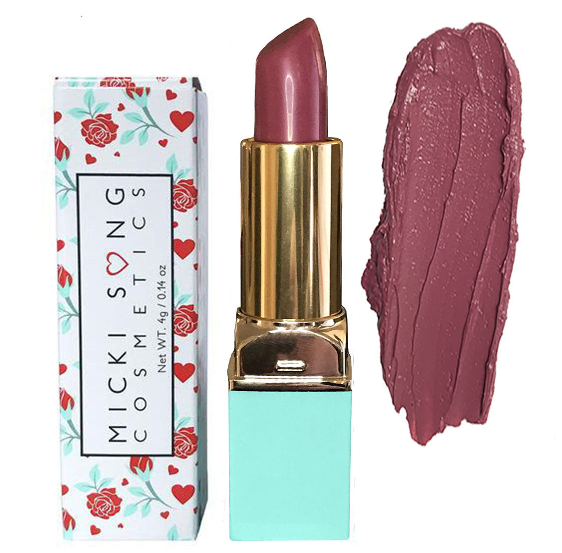 Femme Fatale - Pink Mauve Lipstick Satin Crème Formula
