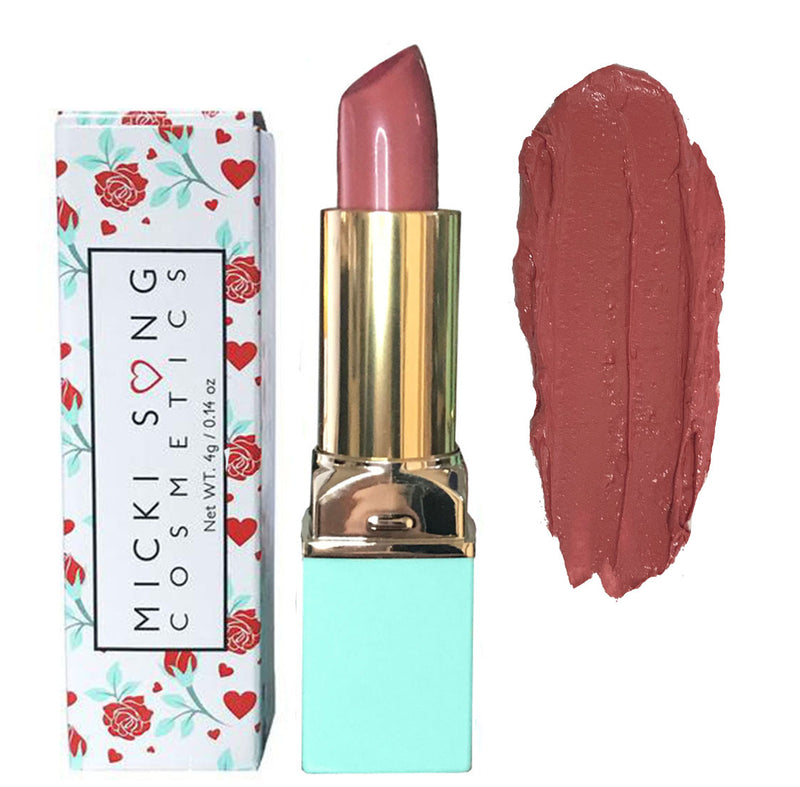 Romantic Rose - Rose Pink Lipstick Satin Crème Formula